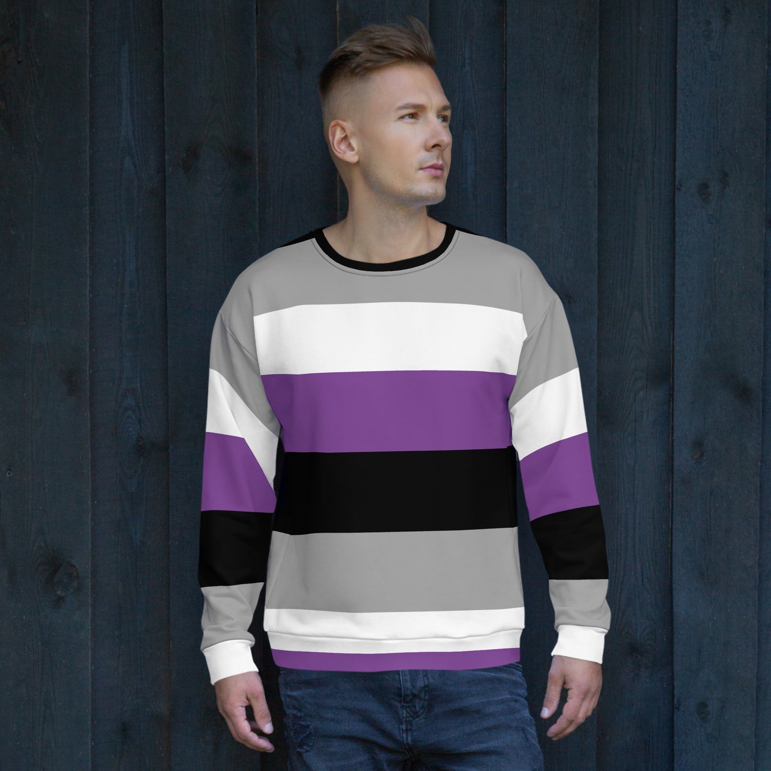 Demisexual Pride Unisex Sweatshirt | Comfortable &amp; Stylish Pride Pullover