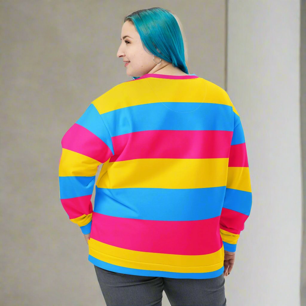 Pansexual Pride Sweatshirt | Cozy, Vibrant Pansexual Pride Pullover