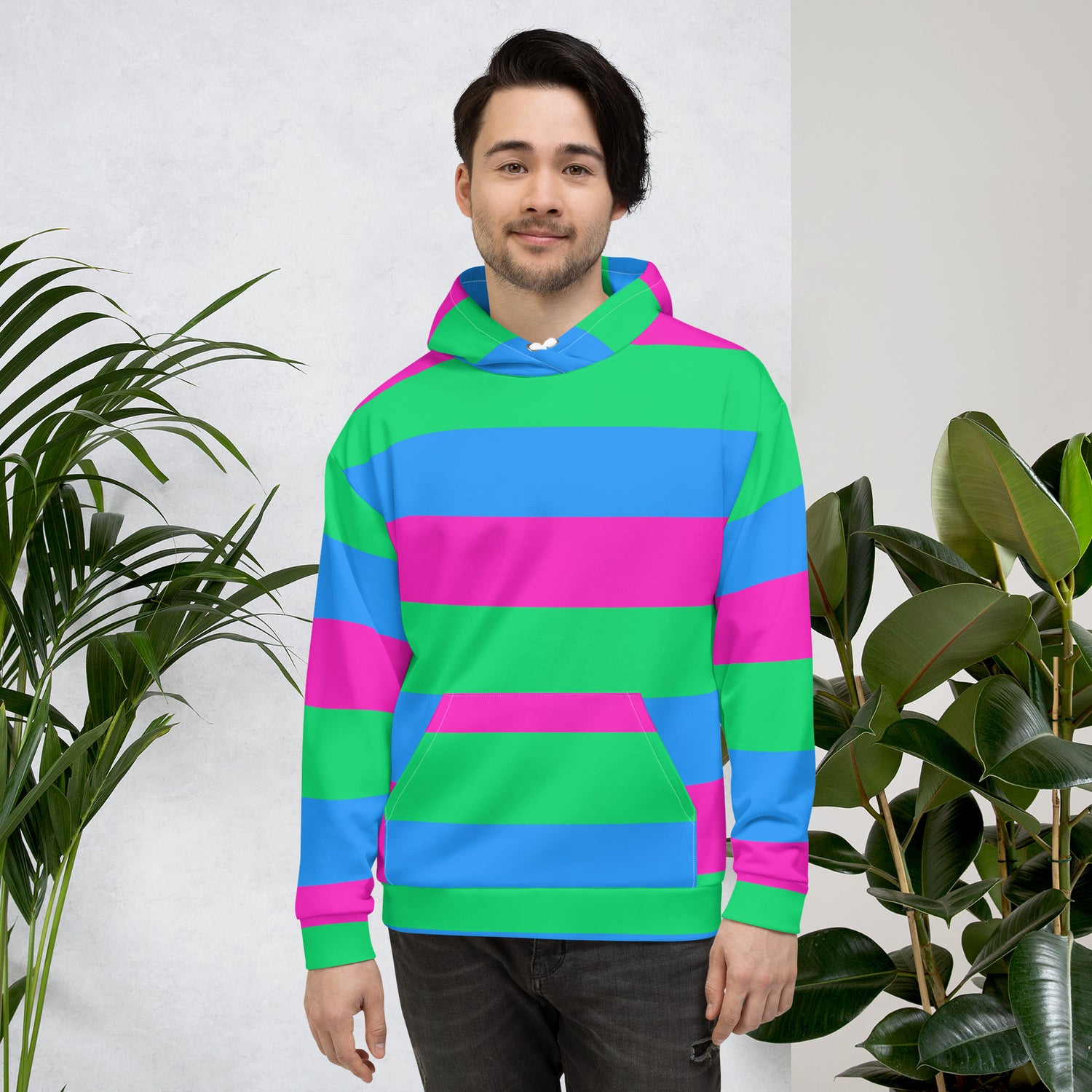 Polysexual Pride Unisex Hoodie | Comfortable &amp; Stylish Pride Gear