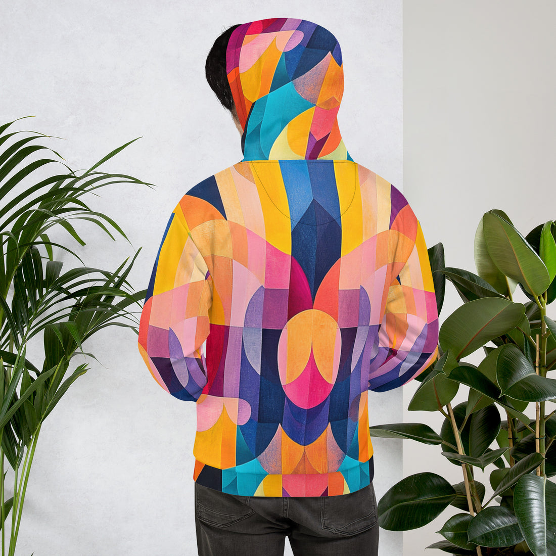 Kaleidoscope Pattern Queer Pride Hoodie | Vibrant, Comfortable LGBTQ+ Hoodie